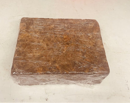 Raw African Black Soap Jumbo size Bar 5lb