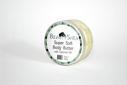 supper soft body butter Coconut-oil , Clarifying and Toning, For All Skin Types, Natural Ingredients, , 8 oz.