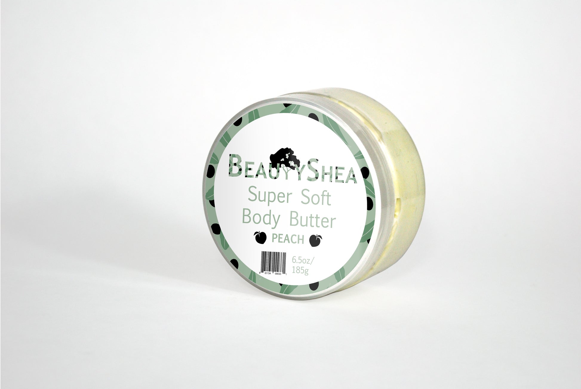 Supper soft body butter Peach, Pure Clarifying Mandarin, Purifying and Toning, For All Skin Type, Natural Ingredients, 8 oz.